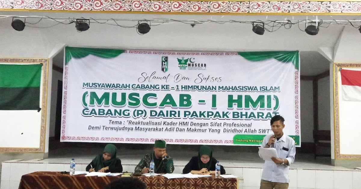 HMI kab lebong Gelar Musyawarah Cabang